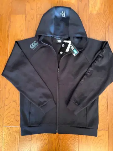 미사용 새상품 canterbury 캔터베리 후드티 블랙 정가 11000엔