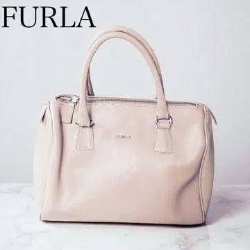 FURLA 훌라 핸드백 가죽 핑크 계열 새상품급