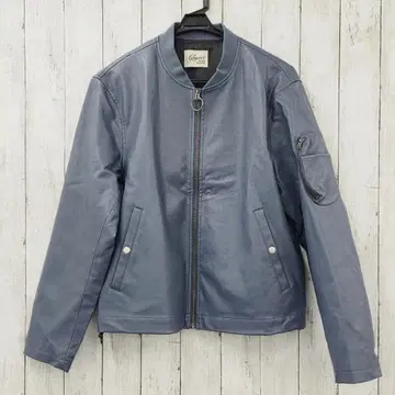 [ GLOSTER ] 글로스터 인조 가죽 플라이트 자켓