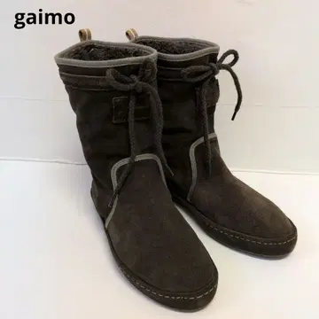 [ 새상품급 ] K14 gaimo 부츠 35 브라운 가이모