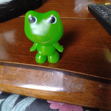 그린 컬러 개구리 캐릭터 약 5cm