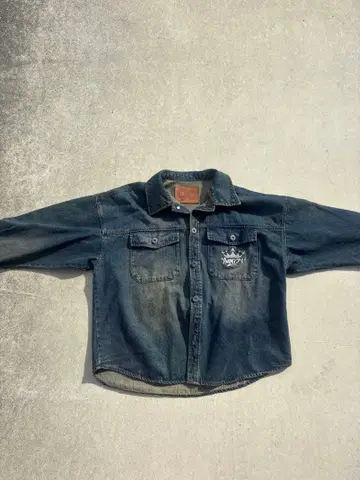 King Logo Denim Shirts