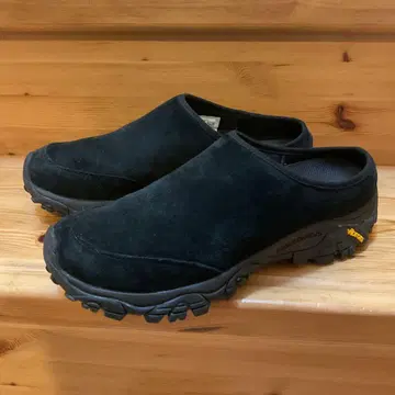 MERRELL 블랙 스웨이드 JUNGLE SLIDE