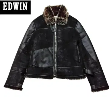 컨디션 최상 [ L ] 에드윈 EDWIN TYPE-505 무스탕 자켓