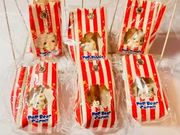 POP Bear 팝콘 곰 캡슐 토이 6개 세트