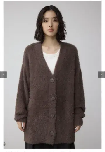 AZUL by MOUSSY 브라운 가디건