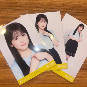 노기자카46 브로마이드 스즈키 유나 쿠보 시오리 졸업 콘서트 T 컴프