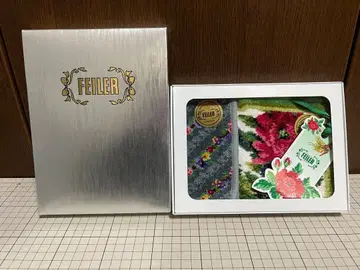 FEILER 꽃무늬 손수건 2장 세트