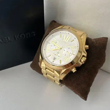 MICHAEL KORS 골드 크로노그래프 시계