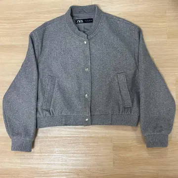 [ ZARA ] 멜톤풍 봄버 자켓 L 사이즈