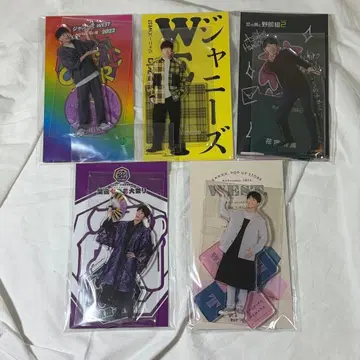 WEST. 아크릴 스탠드 세트 하마다 타카히로 묶음 판매