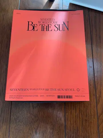 SEVENTEEN be the sun DVD