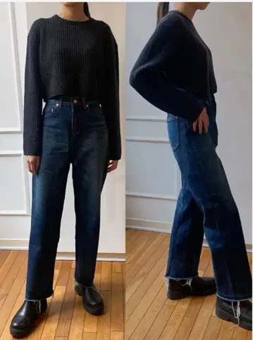 Greed Cashmere Lambs Short Rib Sweater