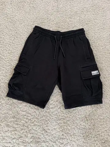 PRO CLUB 블랙 카고 숏팬츠 M
