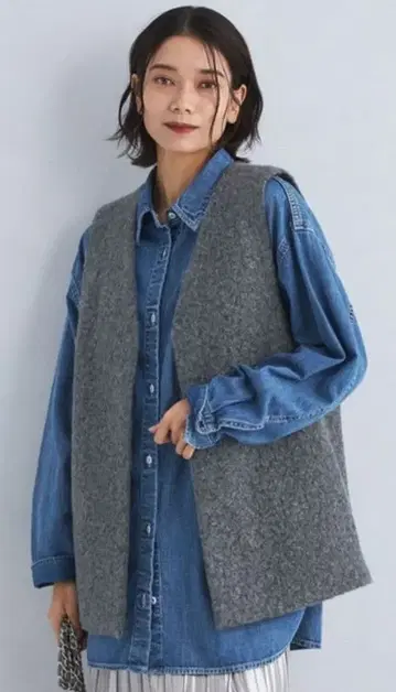 라이트 보아 베스트 그린 라벨 릴랙싱 그레이