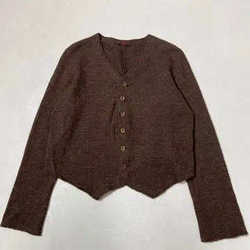 45rpm 45R 울 융모 압축 니트 가디건 자켓