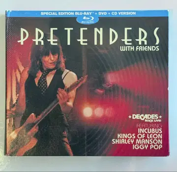 [레어] PRETENDERS WITH FRIENDS 블루레이+DVD+CD