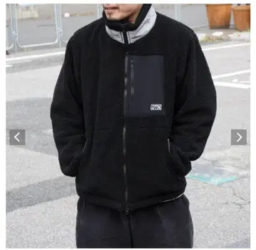 DULTON 보아 플리스 자켓 블랙