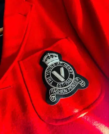 VAN 블레이저 엠블럼 귀한 한정판 실버 몰 emblem