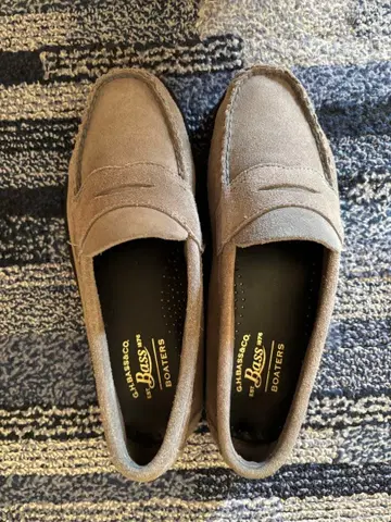 GH Bass 스웨이드 로퍼