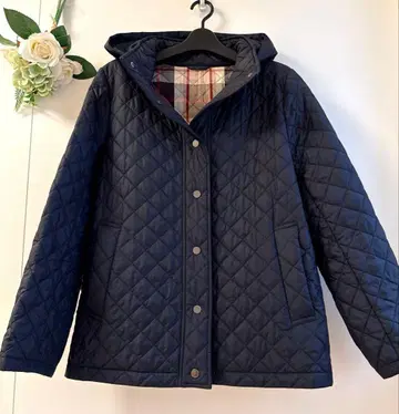 새상품급 MACKINTOSH 네이비 퀼팅 자켓 퀼팅 코트