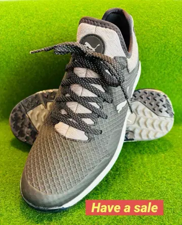 푸마 골프화 퓨전 그립 블랙:26.5cm