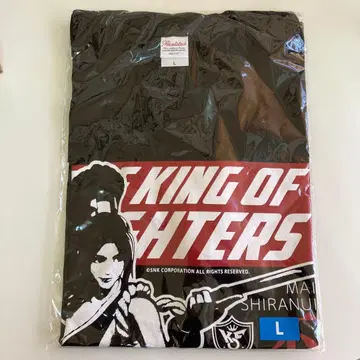 THE KING OF FIGHTERS XV T셔츠 시라누이 마이 블랙 L