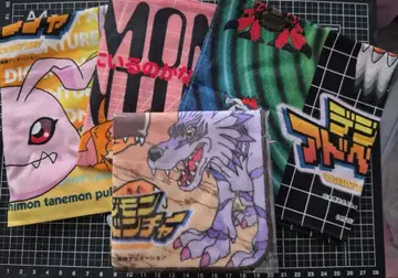 디지몬 손수건 핸드 타월