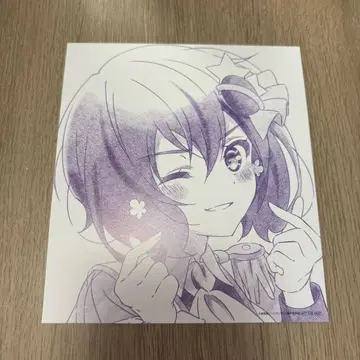 미즈노 아이 좀비랜드 사가 좀사가 입장객 특전 미니 색지풍 카드