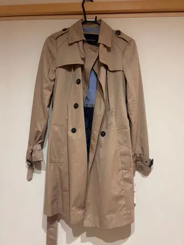 ZARA BASIC 베이지 트렌치코트 M 사이즈