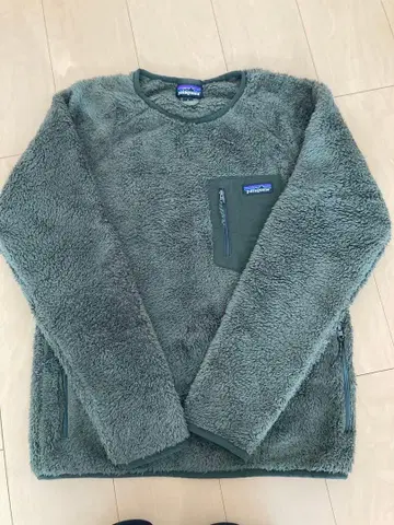 레어 카키! patagonia 로스 가토 크루 새상품급 S