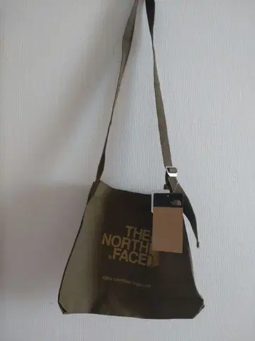 새상품 THE NORTH FACE 코튼 숄더백
