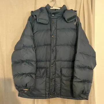 H&M 빈티지 보이스 다운 자켓 파랑 네이비 L