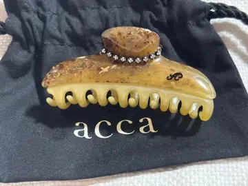 [ 완판/미사용 새상품 ] acca 마블 클립 앤디코라나 브라운