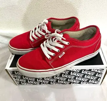 VANS Vans Chukka Low 레드 스니커즈
