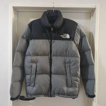 THE NORTH FACE 눕시 다운 자켓 M 그레이/블랙