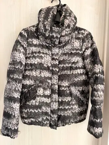 Mansart 스트라이프 다운 자켓 F 사이즈