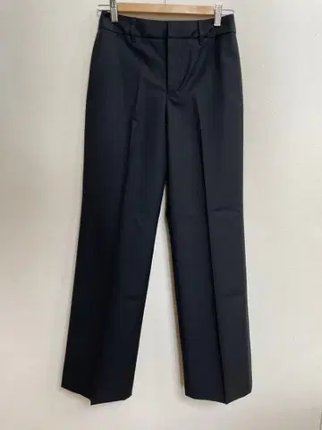 STUNNING LURE 블랙 스트레이트 팬츠