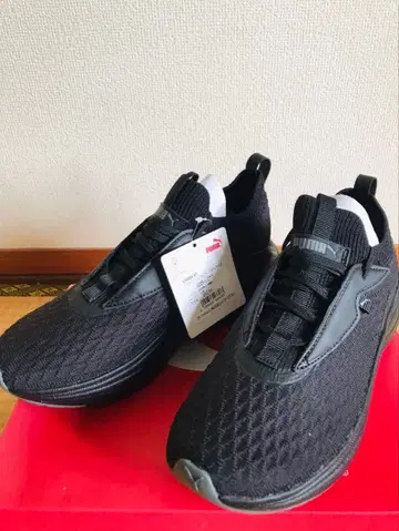 PUMA SOFT RIDE 스태킹 프리미엄 23.0CM 블랙