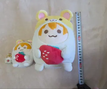 스트로베리 봉제 인형 세트 (대 소)