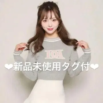 Darich 다리치 레트로 DD 로고 니트탑