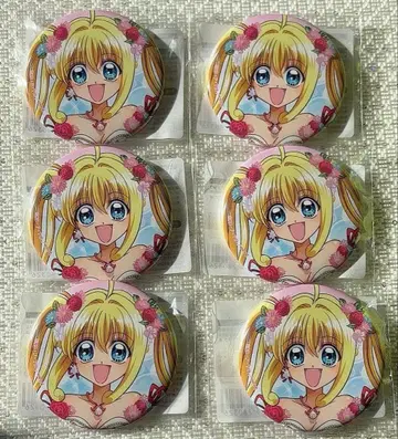 제비뽑기당 피치피치피치 캔뱃지 루치아