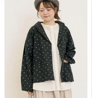 사만사 모스모스 [ Cross x Linen ] 숄카라 자켓