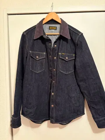 IRON HEART 아이언 하트 16oz Selvage 데님 셔츠