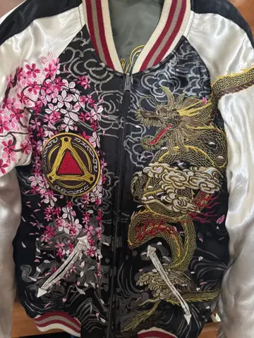 미야비무스비x가로 콜라보 리버서블 스카잔