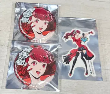 페르소나 5R 빅 밴딩 콘서트 캔뱃지 p5r P5R 요시자와 카스미