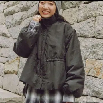 [ 미사용 새상품 ] 렙심 렙스타 기획 멀티 W 코트 아우터 블랙