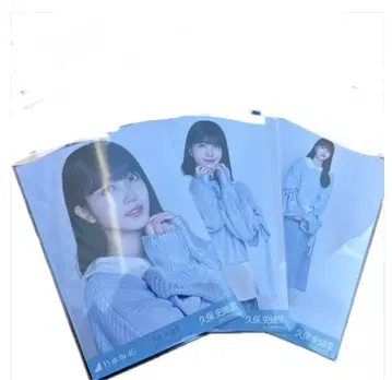 노기자카46 생사진 쿠보 시오리 졸업 콘서트 카라 부착 코디 컴프