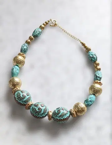 에스닉풍 목걸이