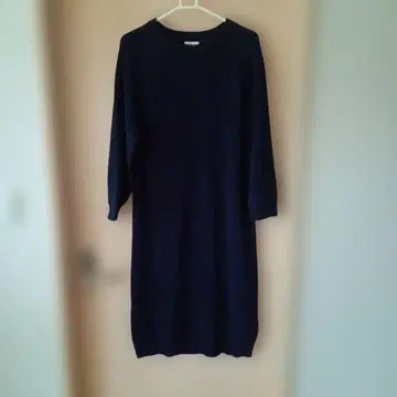 URBAN RESEARCH DOORS 네이비 니트 원피스